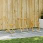 Preview: 3-tlg. Bistro-Set Bambus