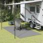 Preview: ARDEBO.de - Campingteppich Anthrazit 4x2 m