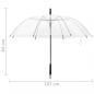 Preview: Regenschirm Transparent 107 cm 