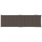 Preview: Sonnenliegen-Auflage Taupe 186x58x3 cm Oxford-Gewebe