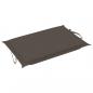 Preview: Sonnenliegen-Auflage Taupe 186x58x3 cm Oxford-Gewebe