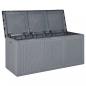 Preview: Gartenbox Grau PP Rattan 270 L