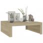 Preview: Couchtisch Sonoma-Eiche 100x100x35 cm Holzwerkstoff