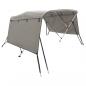 Preview: 3-Bow Bimini-Top mit Seitenteilen 183x(170-182)x137 cm