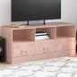 Preview: ARDEBO.de - TV-Schrank Rosa 99x39x44 cm Stahl