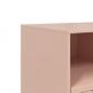 Preview: TV-Schrank Rosa 99x39x44 cm Stahl