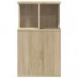 Preview: Beistelltisch Sonoma-Eiche 35x35x60 cm Holzwerkstoff