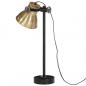 Preview: Schreibtischlampe 25 W Antik-Messing 15x15x55 cm E27