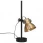 Preview: Schreibtischlampe 25 W Antik-Messing 15x15x55 cm E27