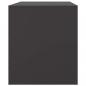 Preview: TV-Schrank Schwarz 67x39x44 cm Stahl