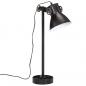 Preview: Schreibtischlampe 25 W Schwarz 15x15x55 cm E27