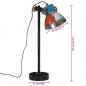 Preview: Schreibtischlampe 25 W Mehrfarbig 15x15x55 cm E27