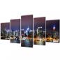 Preview: ARDEBO.de - Bilder Dekoration Set New York in Farbe 100 x 50 cm