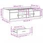 Preview: Tagesbett mit Schubladen Räuchereiche 90x190 cm Holzwerkstoff