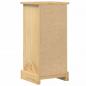 Preview: Nachttisch Corona 35x32,5x74 cm Massivholz Kiefer