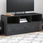 Preview: ARDEBO.de - TV-Schrank Anthrazit 99x39x44 cm Stahl