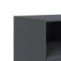 Preview: TV-Schrank Anthrazit 99x39x44 cm Stahl