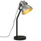 Preview: ARDEBO.de - Schreibtischlampe 25 W Vintage-Silber 17x17x60 cm E27