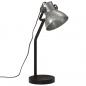 Preview: Schreibtischlampe 25 W Vintage-Silber 17x17x60 cm E27