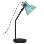 Preview: Schreibtischlampe 25 W Blau 17x17x60 cm E27