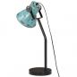 Preview: Schreibtischlampe 25 W Blau 17x17x60 cm E27