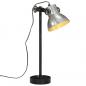 Preview: ARDEBO.de - Schreibtischlampe 25 W Vintage-Silber 15x15x55 cm E27