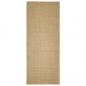 Preview: Teppich Natur Sisal 100x250 cm