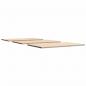 Preview: Tischplatten 3 Stk. 80x47x1,7 cm Rechteckig Massivholz Kiefer