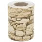 Preview: Sichtschutzstreifen Grobstein-Optik Beige 35x0,19 m PVC