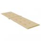 Preview: Liegestuhl-Auflage Melange Beige (75+105)x50x3 cm Stoff