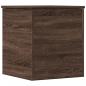 Preview: Truhe Braun Eiche-Optik 40x42x46 cm Holzwerkstoff