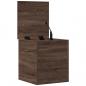 Preview: Truhe Braun Eiche-Optik 40x42x46 cm Holzwerkstoff