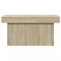 Preview: Couchtisch Sonoma-Eiche 100x55x40 cm Holzwerkstoff