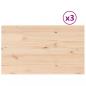 Preview: Tischplatten 3 Stk. 80x47x2,5 cm Rechteckig Massivholz Kiefer