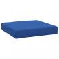 Preview: Palettenkissen Blau 60x60x8 cm Oxford-Gewebe