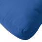 Preview: Palettenkissen Blau 60x60x8 cm Oxford-Gewebe