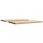 Preview: Tischplatten 2 Stk. 70x35x2,5 cm Rechteckig Massivholz Kiefer