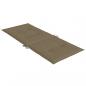 Preview: Hochlehner-Auflagen 4 Stk. Melange Taupe 120x50x4 cm Stoff