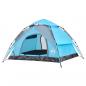 Preview: Kuppel-Campingzelt 3 Personen Blau Quick Release