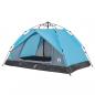 Preview: Kuppel-Campingzelt 2 Personen Blau Quick Release