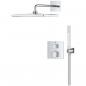 Preview: GROHE Precision Cube Duschsystem, Quickfix, Unterputz, mit Vitalio Rain Mono 310 Cube, chrom (34879000)