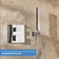 Preview: GROHE Precision Cube Duschsystem, Quickfix, Unterputz, mit Vitalio Rain Mono 310 Cube, chrom (34879000)