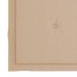 Preview: Gartenstuhl-Kissen 2 Stk. Beige 40x40x3 cm Oxford-Gewebe