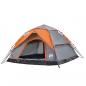 Preview: Kuppel-Campingzelt 5 Personen Grau und Orange Quick Release