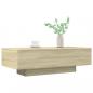 Preview: Couchtisch Sonoma-Eiche 100x49,5x31 cm Holzwerkstoff