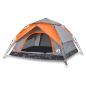 Preview: Kuppel-Campingzelt 4 Personen Grau und Orange Quick Release