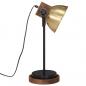 Preview: Schreibtischlampe 25 W Antik-Messing 17x17x50 cm E27