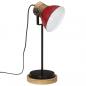 Preview: ARDEBO.de - Schreibtischlampe 25 W Rot 17x17x50 cm E27