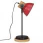 Preview: Schreibtischlampe 25 W Rot 17x17x50 cm E27