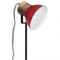 Preview: Schreibtischlampe 25 W Rot 17x17x50 cm E27